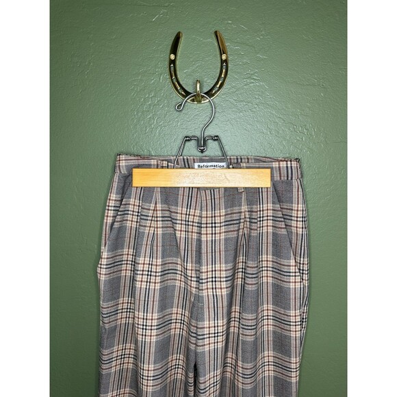Reformation Pants - Reformation Mason High Waisted Pleated Wide Leg Trouser Pants Women's Size 2P